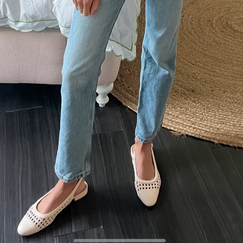J Crew Sling Backs